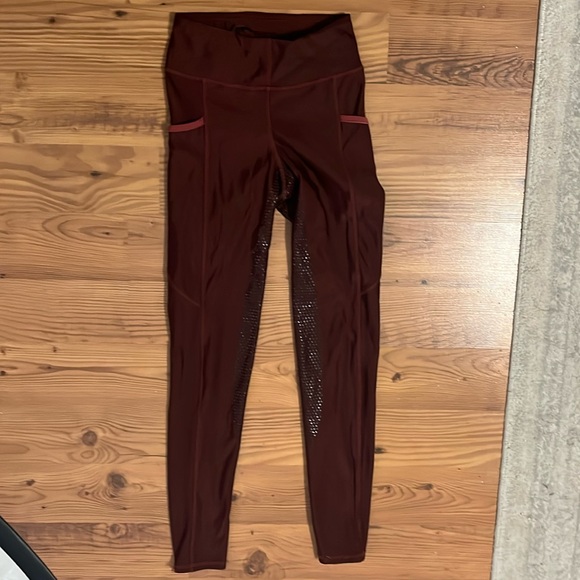 Riding Sport by Dover Pants - Burgundy English Riding Pants - XS Riding Sport by Dover Saddlery